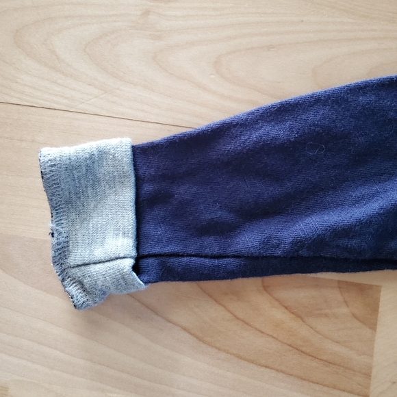 7 For All Mankind baby zip up romper - Picture 3 of 6